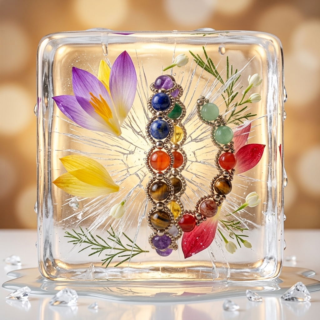 Seven Chakra Crystal Bracelet – 6mm Multi-Gemstone Jewellery – Good Habiitss