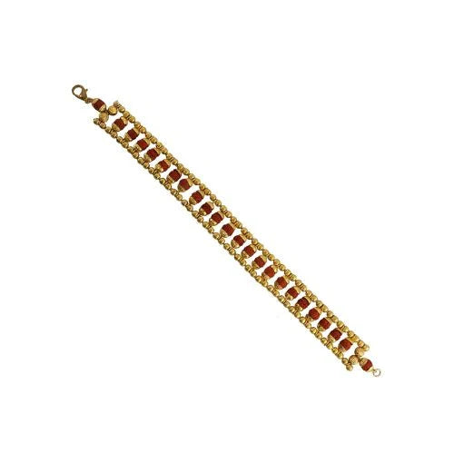 Brass Rudraksha Bracelet - GOOD HABITSS