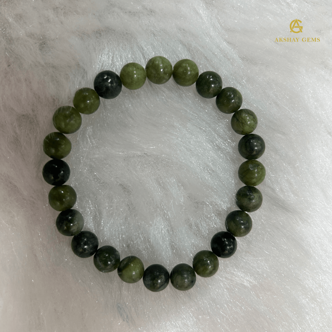 Natural Green Jade Bracelet - GOOD HABITSS