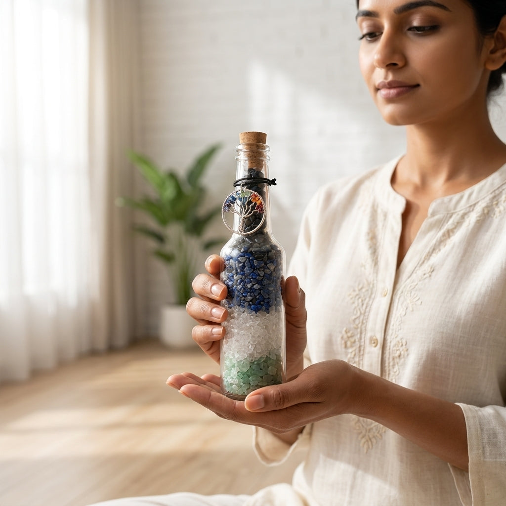 Harmony Protection Crystal Energy Bottle