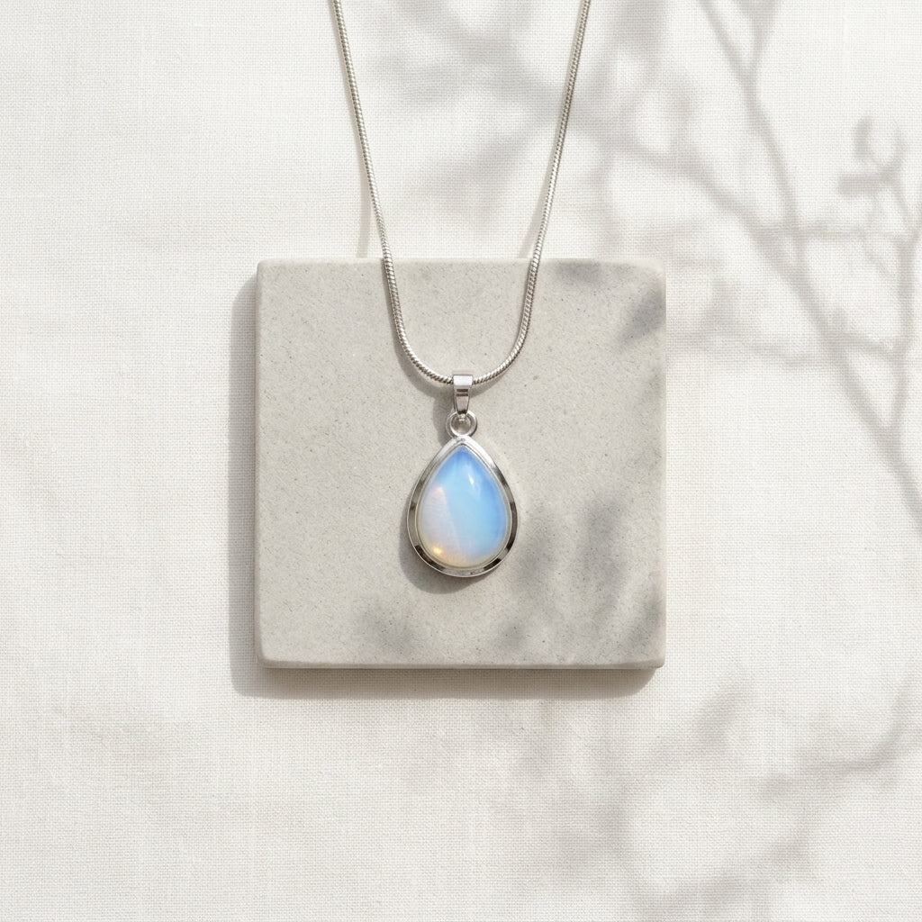 Opalite Teardrop Pendant