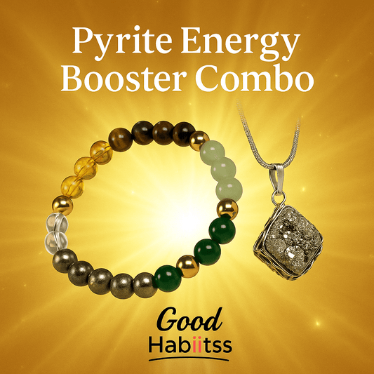 Pyrite Energy Booster Combo - GOOD HABITSS