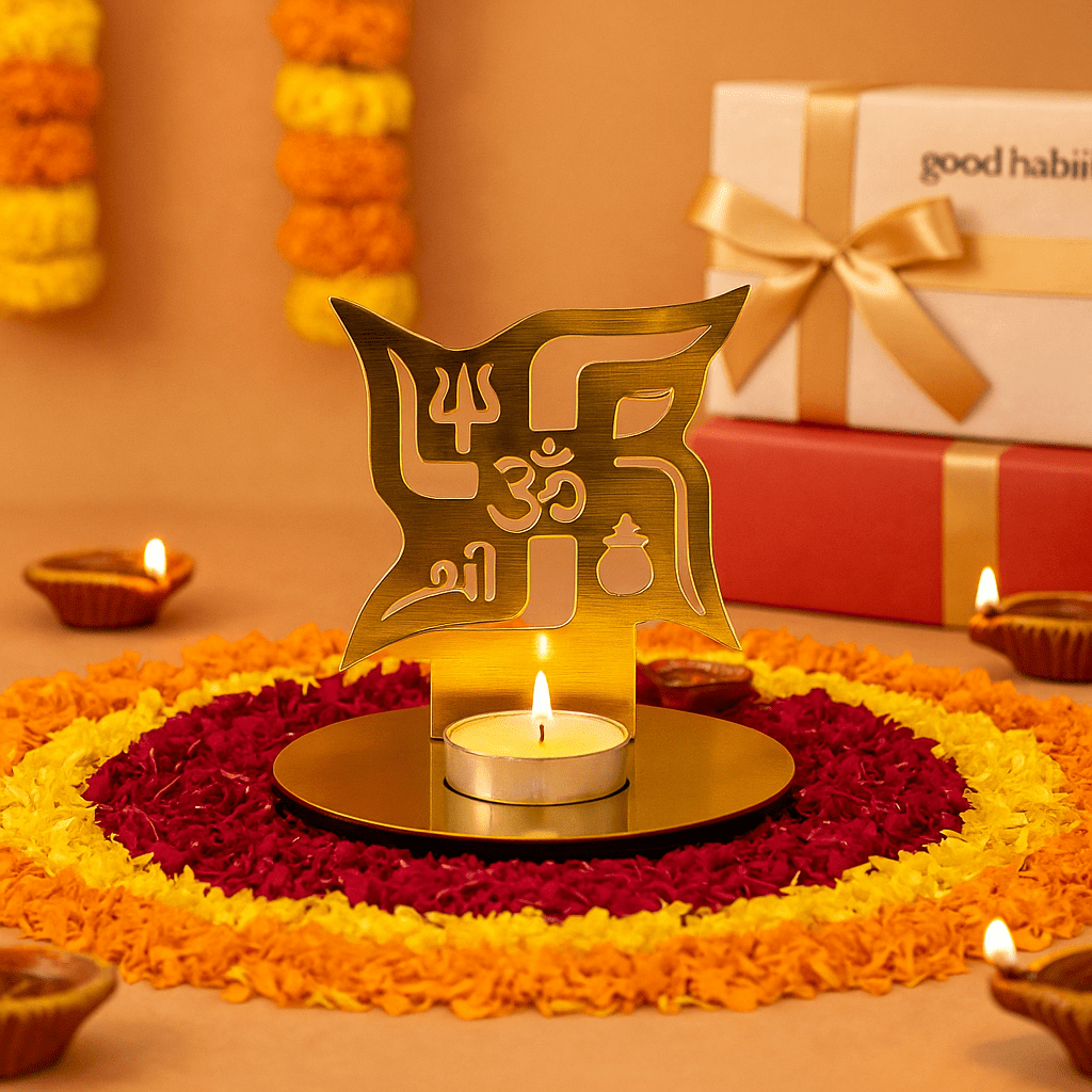 Shadow Decorative Tea Light Candle Holder - GOOD HABITSS