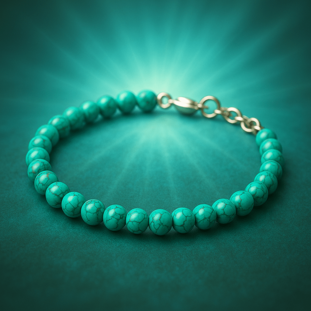 Turquoise Anklet - GOOD HABITSS
