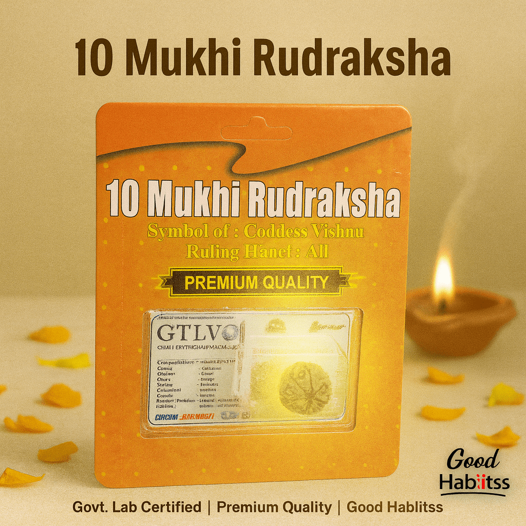 2 to 10 Mukhi Nepali Rudraksha – Certified Spiritual Power Beads - GOOD HABITSS