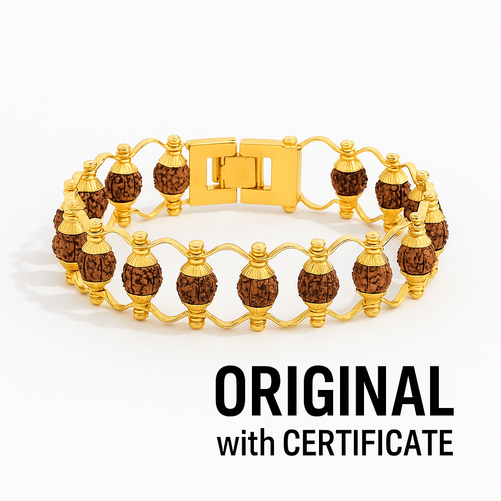 5 Mukhi Rudraksha Bracelet - GOOD HABITSS