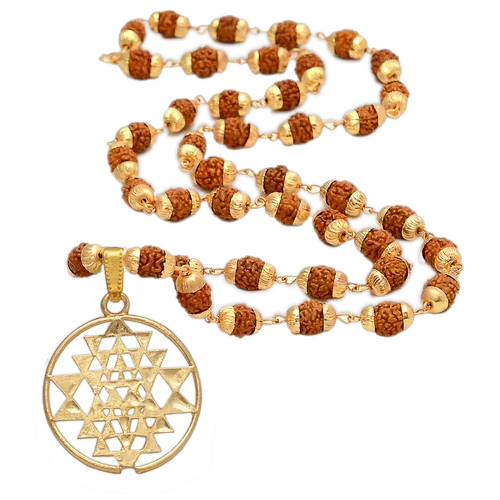 5 Mukhi Rudraksha Mala - GOOD HABITSS
