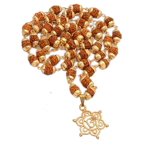 5 Mukhi Rudraksha Mala - GOOD HABITSS