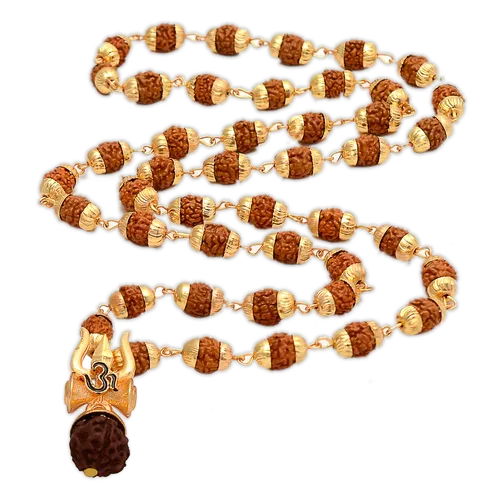 5 Mukhi Rudraksha Mala - GOOD HABITSS