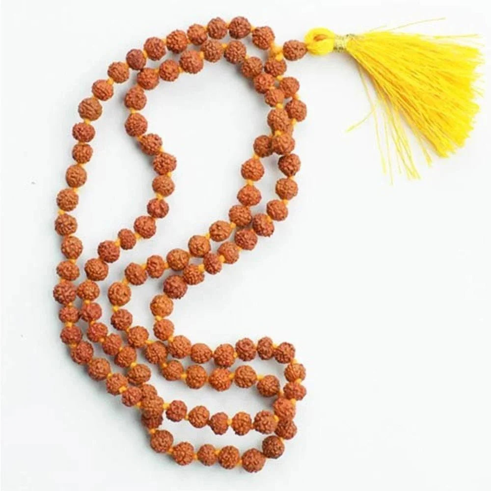 5mm to 10mm Beads Rudraksha Mala - GOOD HABITSS