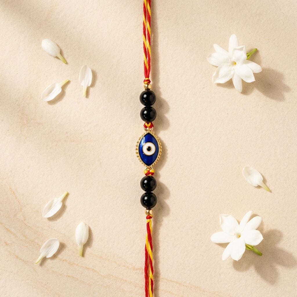 Nazar Suraksha Rakhi – Evil Eye-Inspired Raksha Bandhan Gift – Good Habiitss