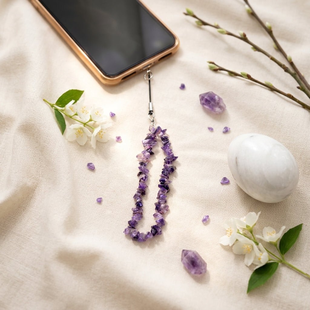 Amethyst Spiritual Phone Loop - GOOD HABITSS