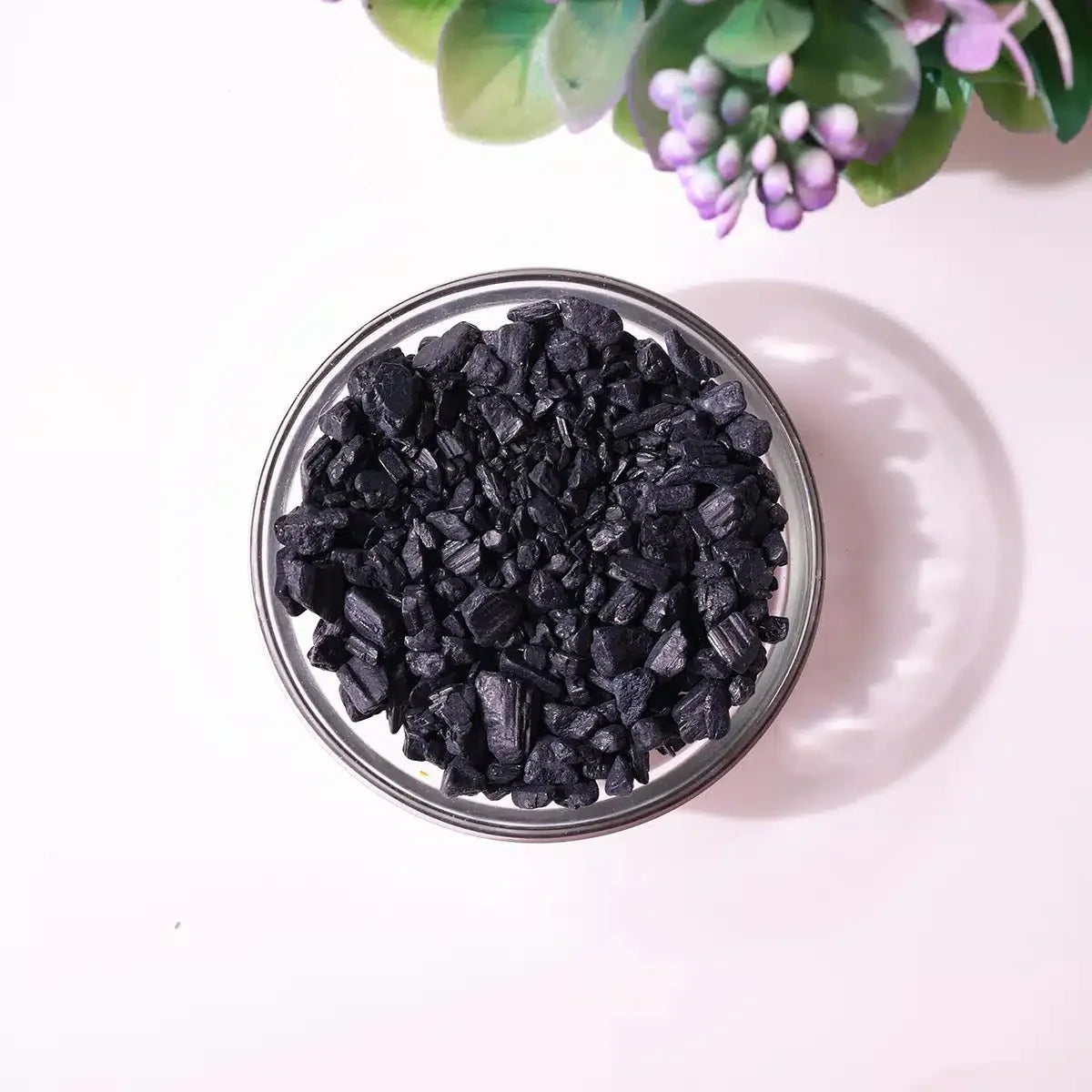 Black Tourmaline Chips Stone - GOOD HABITSS