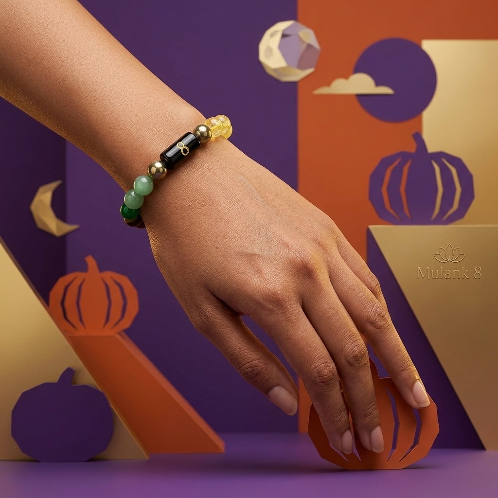 Mulank 8 Bracelet – Natural Crystal Numerology Jewellery – Good Habiitss
