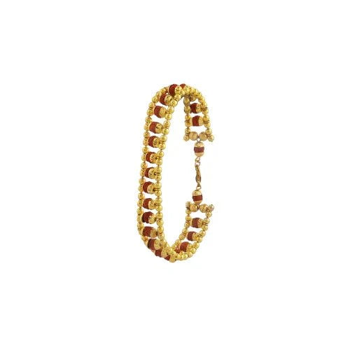 Brass Rudraksha Bracelet - GOOD HABITSS