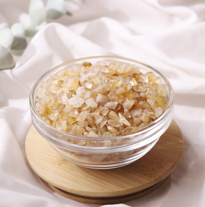 Citrine Chips Stone - GOOD HABITSS