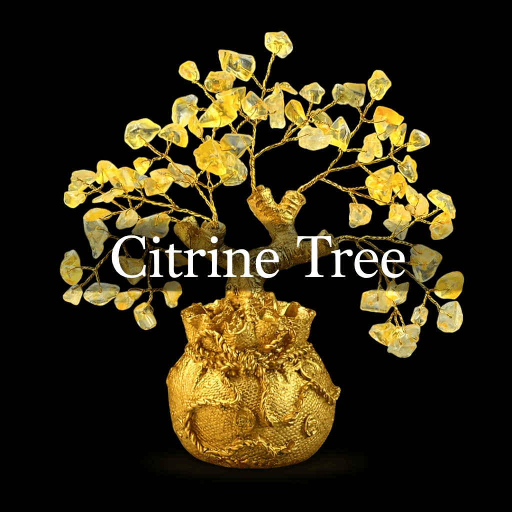 Citrine Crystal Tree - GOOD HABITSS