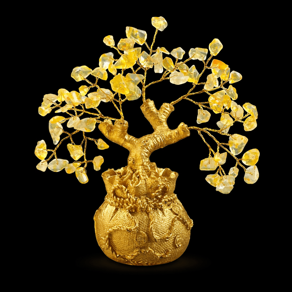 Citrine Crystal Tree - GOOD HABITSS