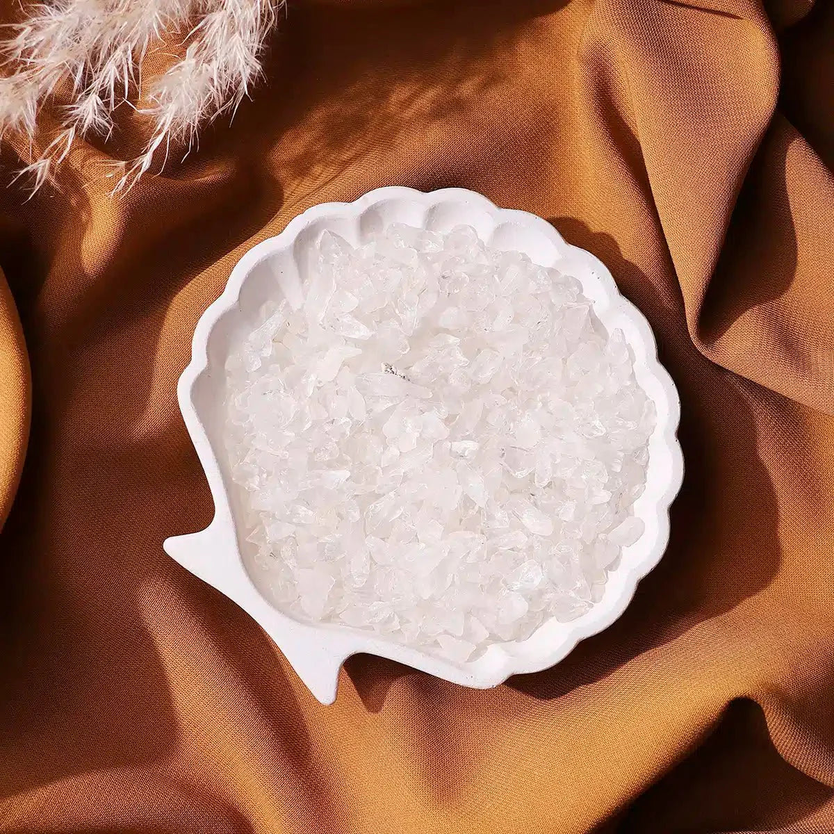 Clear Quartz Chips Stone - GOOD HABITSS