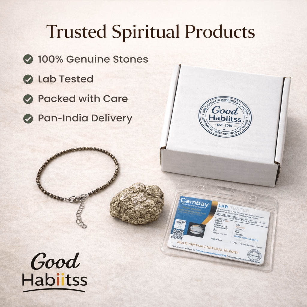 Dhan Yog Pyrite Siddhi Combo - GOOD HABITSS