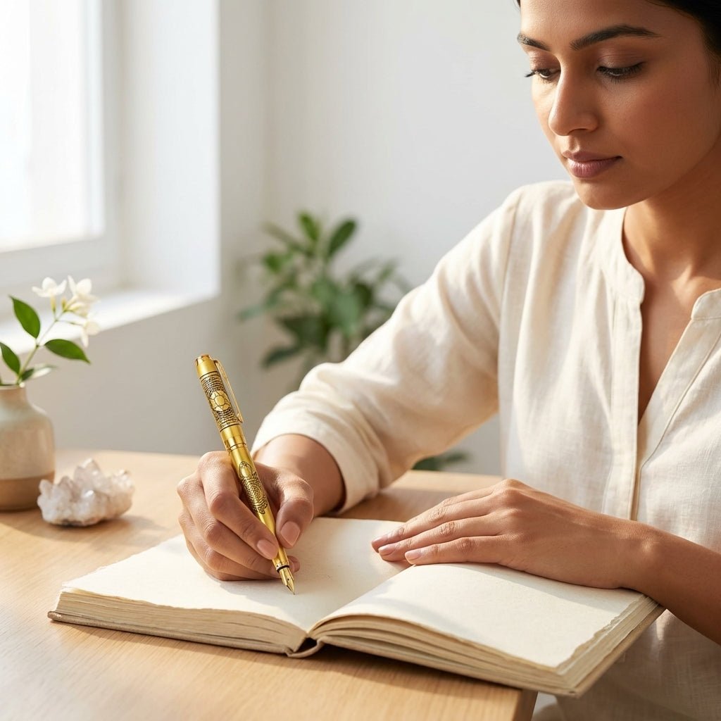 Divine Symbol Engraved Pen - GOOD HABITSS