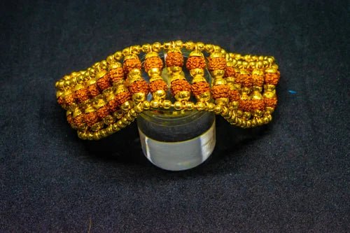 Double Layer Rudraksha Bracelet - GOOD HABITSS