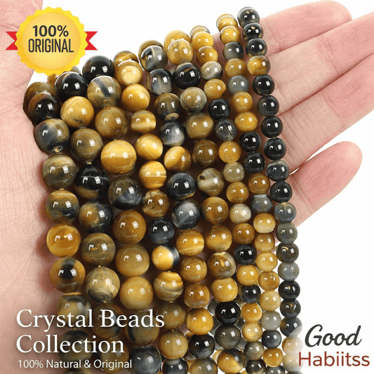 Golden Blue Tiger Eye String - GOOD HABITSS