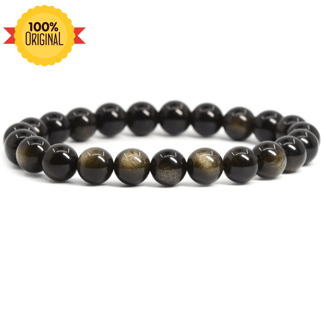 Golden Obsidian Bracelet - GOOD HABITSS