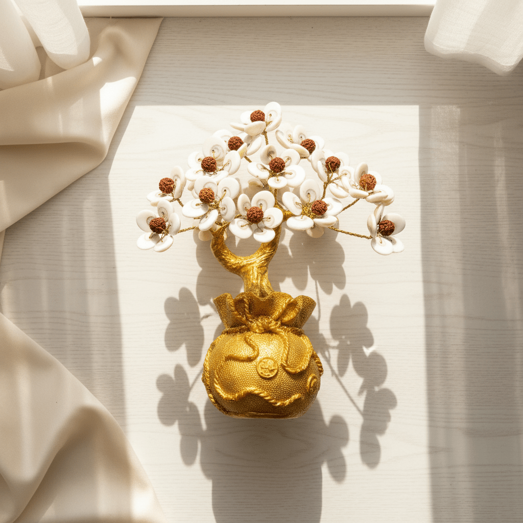 Gomti Chakra with Rudraksha Tree - GOOD HABITSS