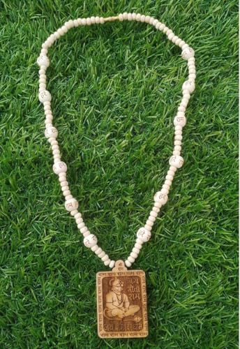 Good Habitss Bageshwar Dham Tulasi kanthi Mala with Hanumanji Locket - GOOD HABITSS