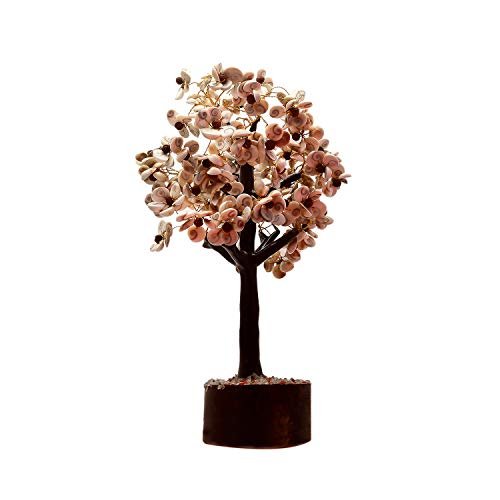 Good Habitss Stone and Rudraksha Gomti Chakra Tree with Rudraksha Beads - GOOD HABITSS