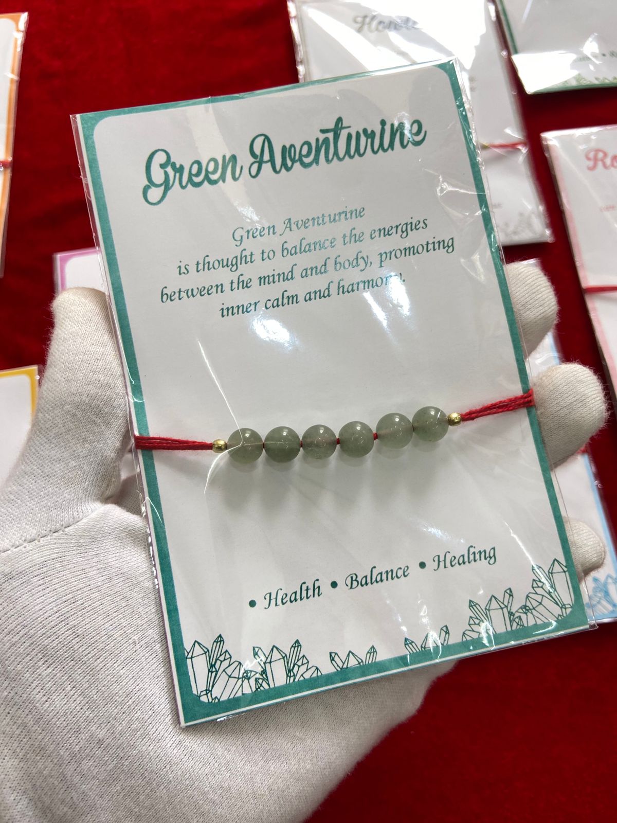Green Aventurine Healing Rakhi - GOOD HABITSS