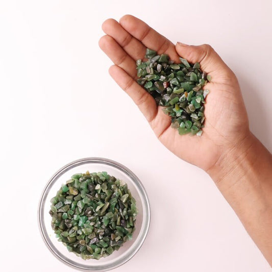 Green Jade Chips Stone - GOOD HABITSS