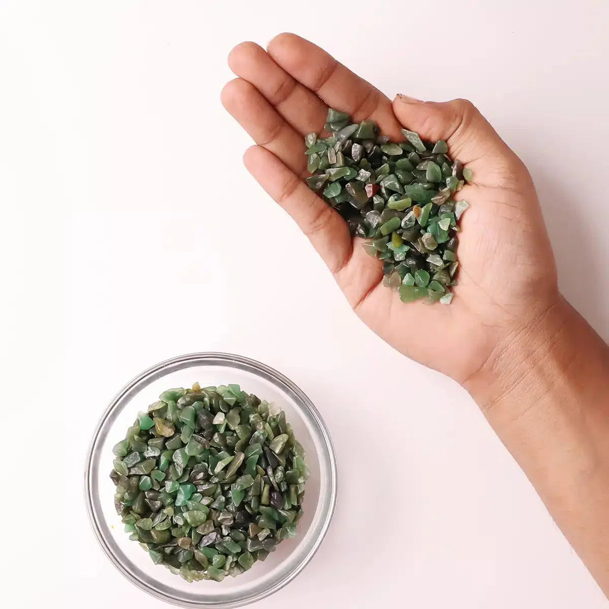 Green Jade Chips Stone - GOOD HABITSS