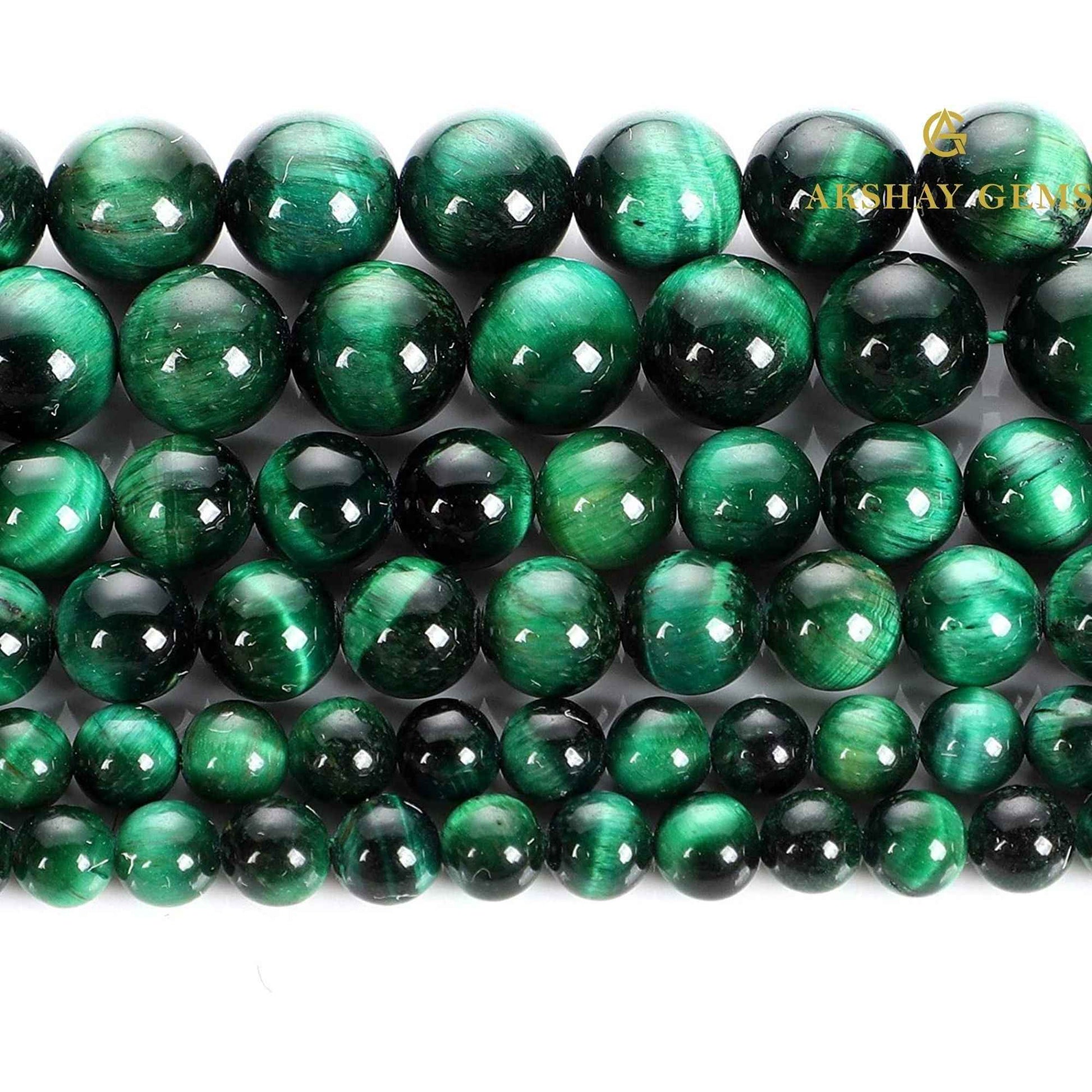 Green Tiger Eye String - GOOD HABITSS