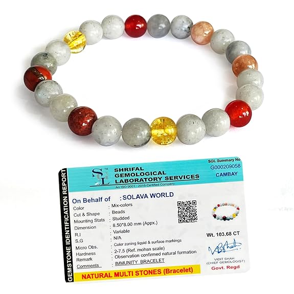 Immunity Booster Bracelet (8 MM) - GOOD HABITSS