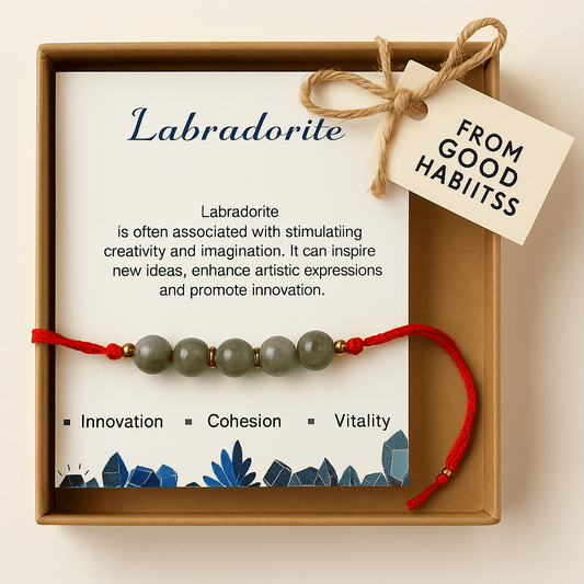Labradorite Healing Rakhi - GOOD HABITSS