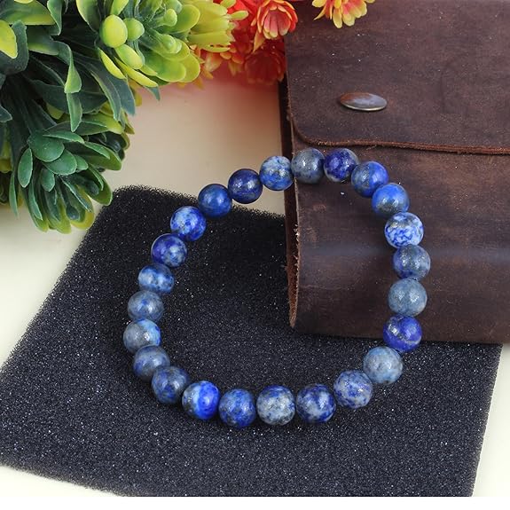 Lapis Lazuli Bracelet (8 MM) - GOOD HABITSS
