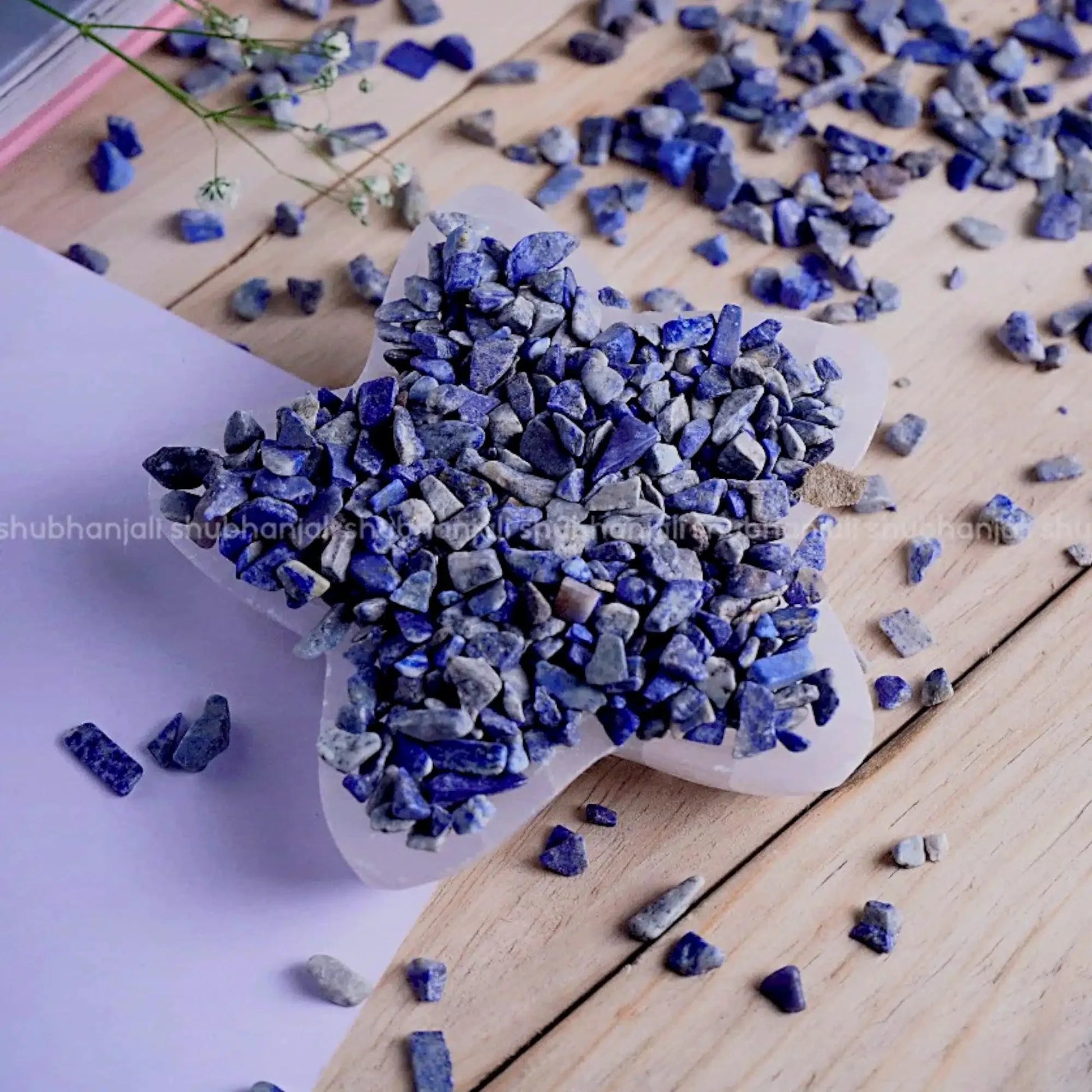 Lapis Lazuli Chips Stone - GOOD HABITSS