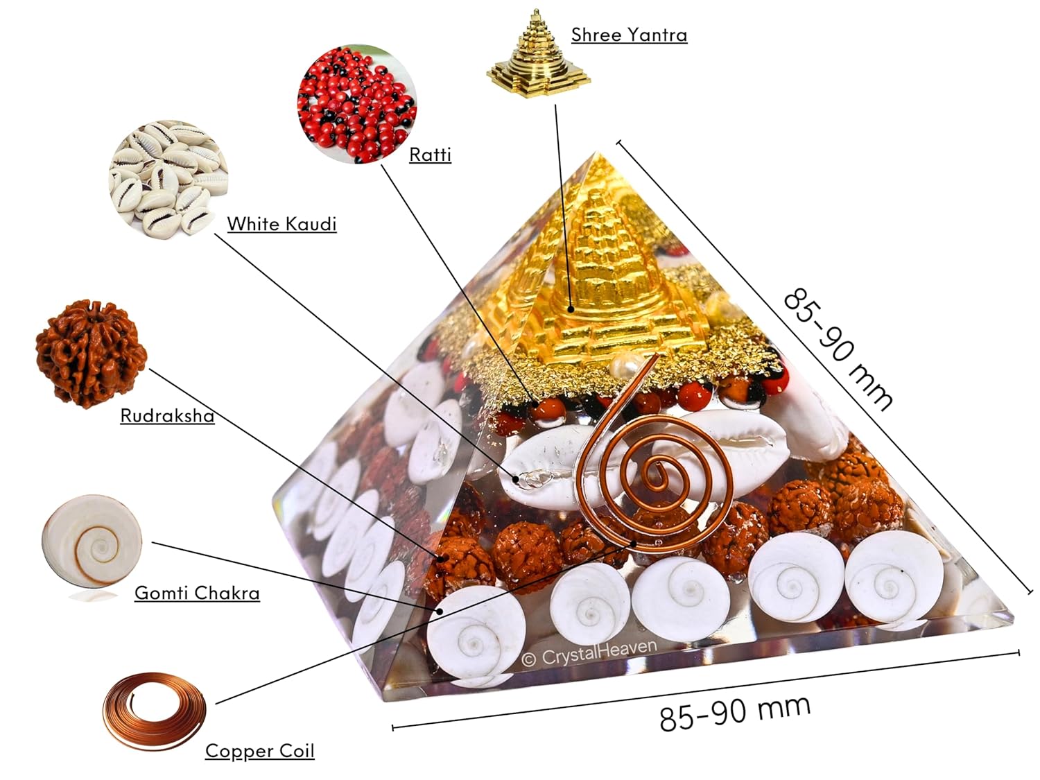 Laxmi Pyramid Original Gomati Chakra - GOOD HABITSS