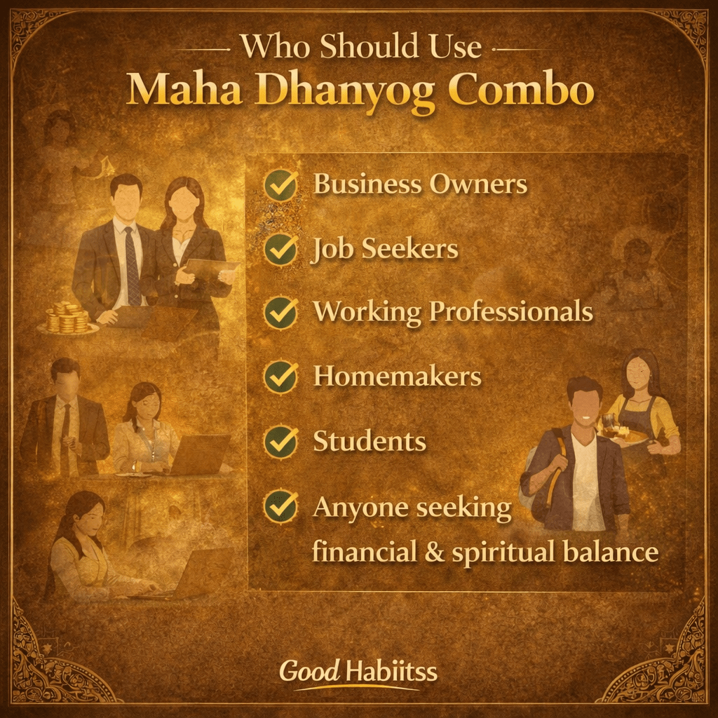 Maha Dhanyog combo - GOOD HABITSS
