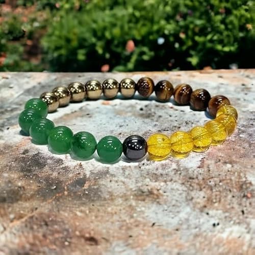 Money Magnetic Crystal Bracelet Stone Beads 8mm - GOOD HABITSS