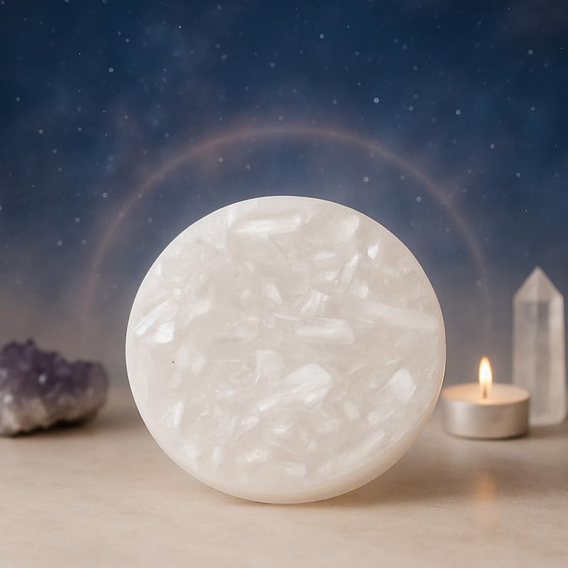 Moroccan Selenite Plate - GOOD HABITSS