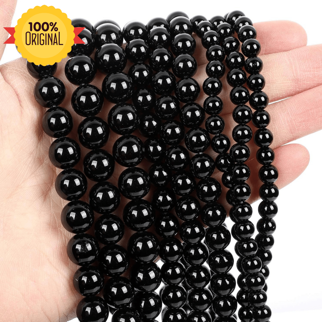 Natural Black Tourmaline String - GOOD HABITSS