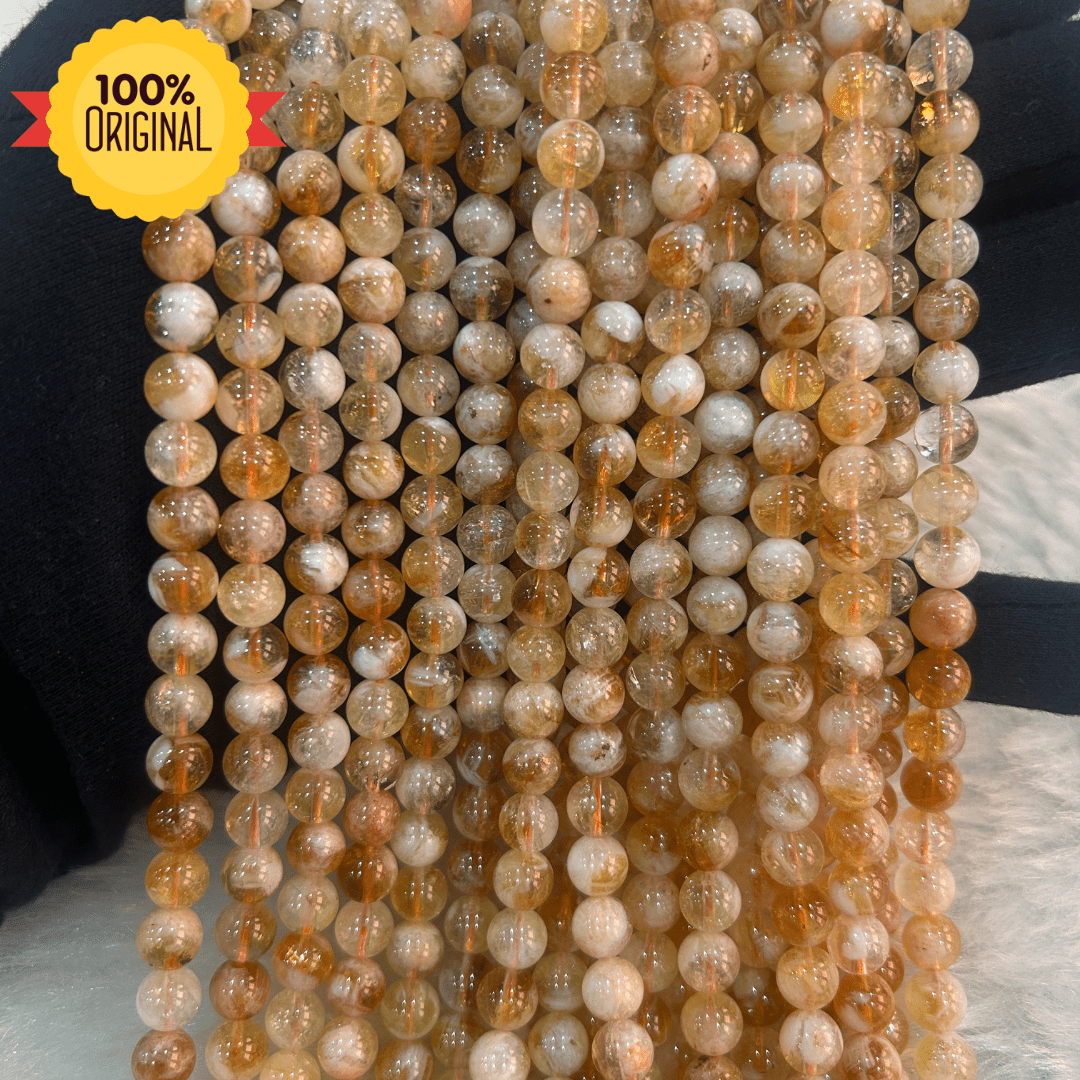 Natural Citrine String - GOOD HABITSS