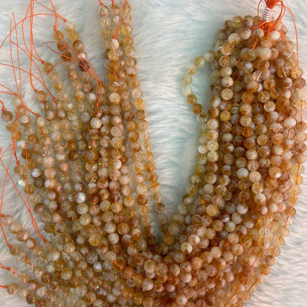 Natural Citrine String - GOOD HABITSS