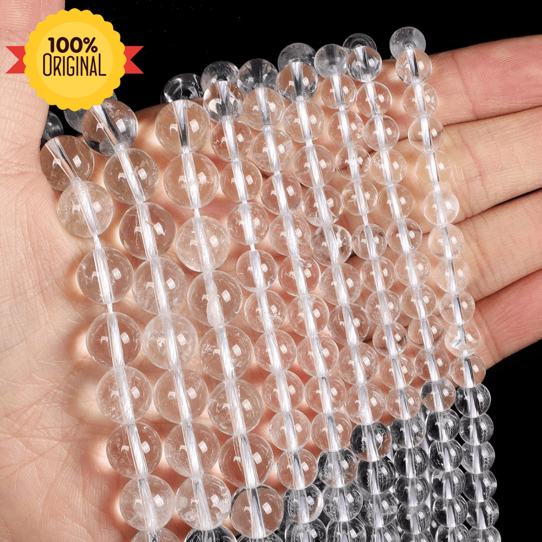Natural Clear Quartz (SPATIK) String - GOOD HABITSS