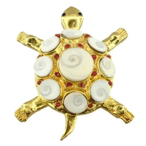 Natural Gomti Chakra Tortoise Yantra - GOOD HABITSS