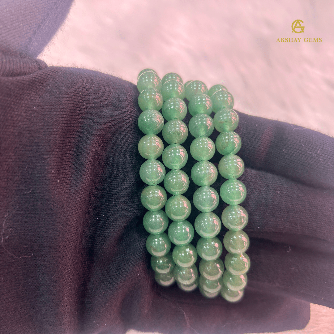 Natural Green Aventurine Bracelet - GOOD HABITSS