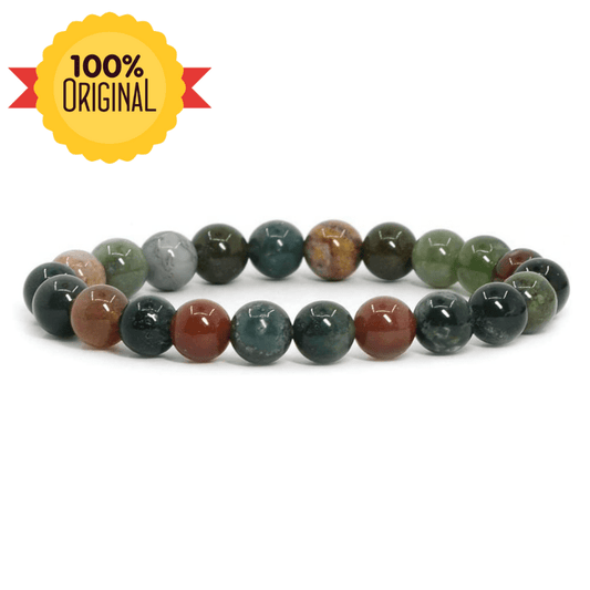 Natural Indian Bloodstone Bracelet - GOOD HABITSS